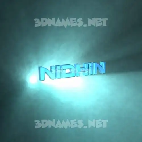 nidhin in Light Shine style - 3D name wallpaper nidhin in Light Shine style - 3D name wallpaper