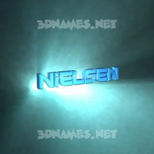nielsen in Light Shine style - 3D name wallpaper nielsen in Light Shine style - 3D name wallpaper