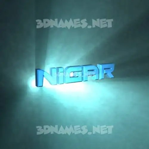 nigar in Light Shine style - 3D name wallpaper nigar in Light Shine style - 3D name wallpaper