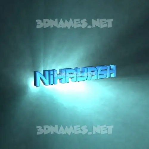 nihayash in Light Shine style - 3D name wallpaper nihayash in Light Shine style - 3D name wallpaper