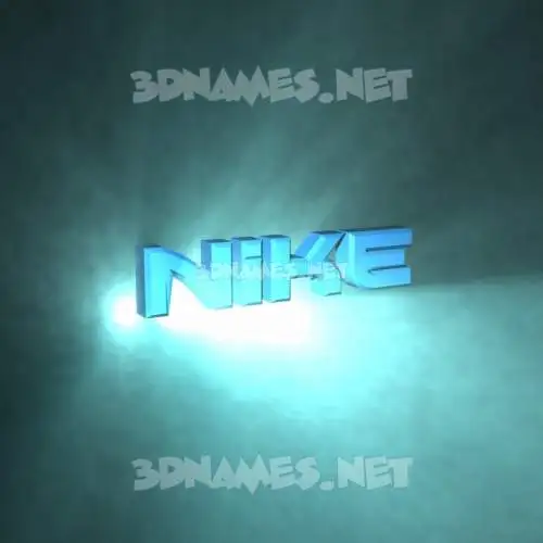 nike in Light Shine style - 3D name wallpaper nike in Light Shine style - 3D name wallpaper