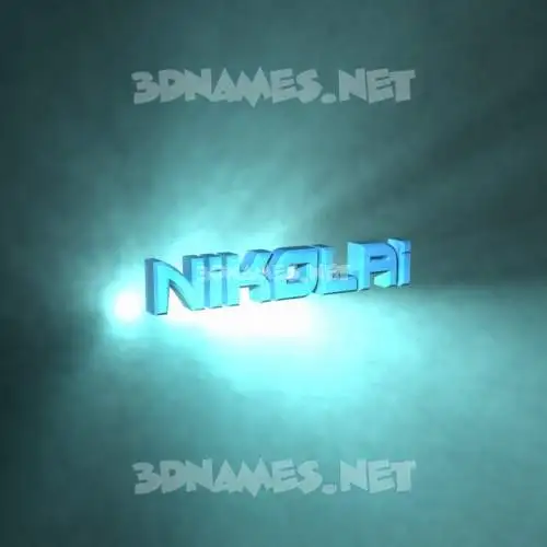 nikolai in Light Shine style - 3D name wallpaper nikolai in Light Shine style - 3D name wallpaper
