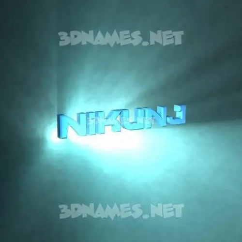 nikunj in Light Shine style - 3D name wallpaper nikunj in Light Shine style - 3D name wallpaper