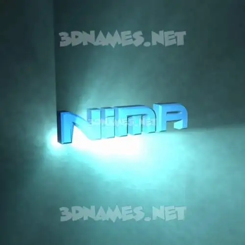 nima in Light Shine style - 3D name wallpaper nima in Light Shine style - 3D name wallpaper