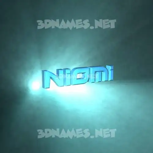 niomi in Light Shine style - 3D name wallpaper niomi in Light Shine style - 3D name wallpaper