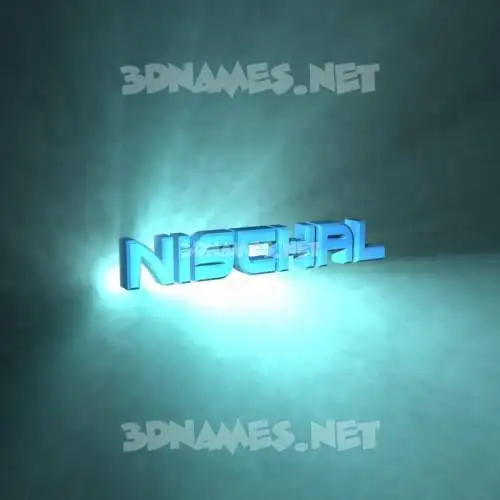 nischal in Light Shine style - 3D name wallpaper nischal in Light Shine style - 3D name wallpaper
