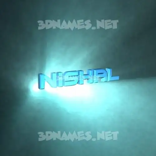 nishal in Light Shine style - 3D name wallpaper nishal in Light Shine style - 3D name wallpaper