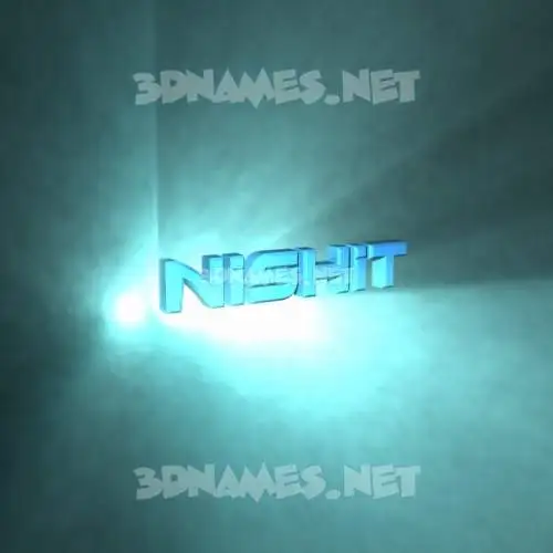 nishit in Light Shine style - 3D name wallpaper nishit in Light Shine style - 3D name wallpaper