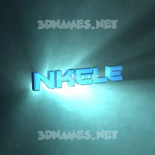 nkele in Light Shine style - 3D name wallpaper nkele in Light Shine style - 3D name wallpaper