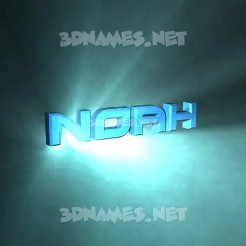 noah in Light Shine style - 3D name wallpaper noah in Light Shine style - 3D name wallpaper