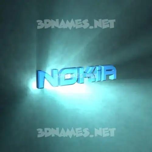 nokia in Light Shine style - 3D name wallpaper nokia in Light Shine style - 3D name wallpaper