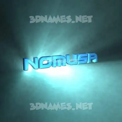 nomusa in Light Shine style - 3D name wallpaper nomusa in Light Shine style - 3D name wallpaper
