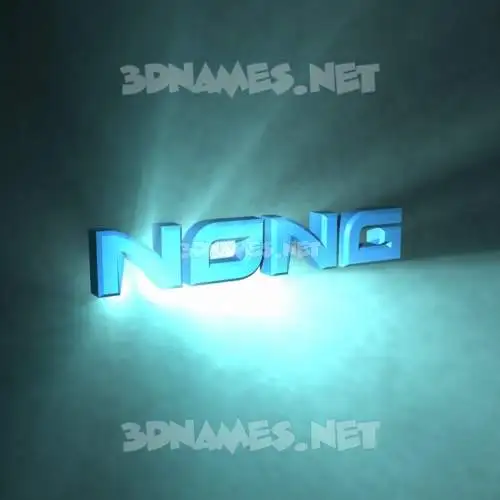 nong in Light Shine style - 3D name wallpaper nong in Light Shine style - 3D name wallpaper