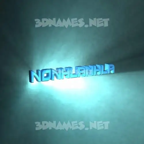 nonhlanhla in Light Shine style - 3D name wallpaper nonhlanhla in Light Shine style - 3D name wallpaper