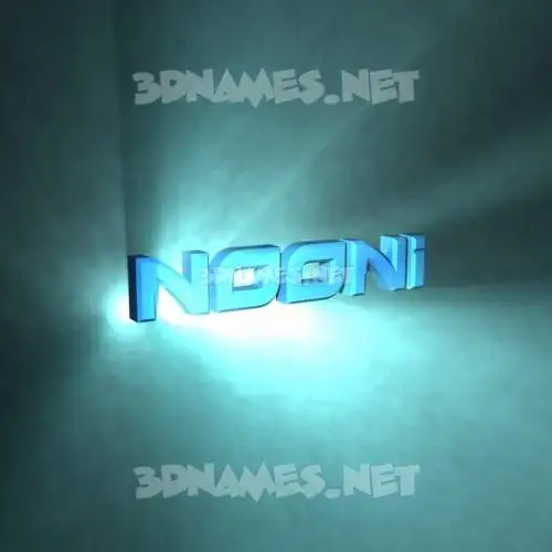 nooni in Light Shine style - 3D name wallpaper nooni in Light Shine style - 3D name wallpaper