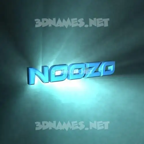 noozo in Light Shine style - 3D name wallpaper noozo in Light Shine style - 3D name wallpaper