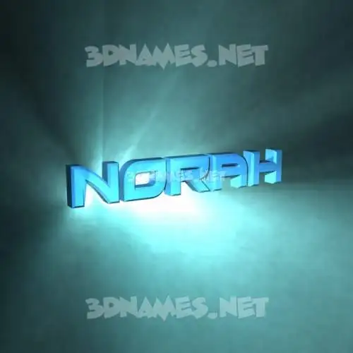 norah in Light Shine style - 3D name wallpaper norah in Light Shine style - 3D name wallpaper