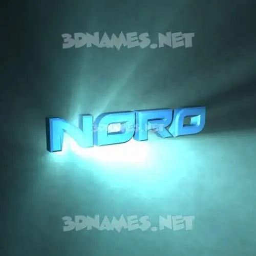 noro in Light Shine style - 3D name wallpaper noro in Light Shine style - 3D name wallpaper