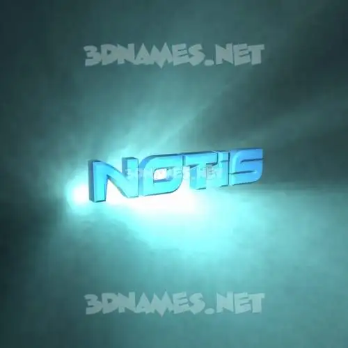 notis in Light Shine style - 3D name wallpaper notis in Light Shine style - 3D name wallpaper