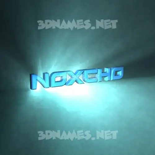 noxcho in Light Shine style - 3D name wallpaper noxcho in Light Shine style - 3D name wallpaper