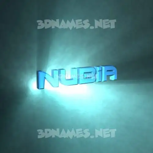 nubia in Light Shine style - 3D name wallpaper nubia in Light Shine style - 3D name wallpaper