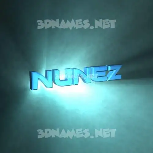 nunez in Light Shine style - 3D name wallpaper nunez in Light Shine style - 3D name wallpaper