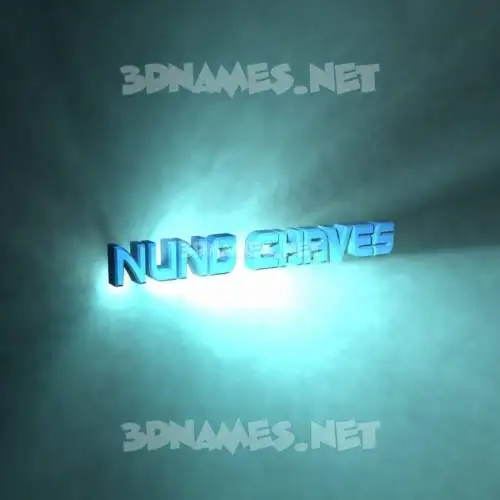 nuno chaves in Light Shine style - 3D name wallpaper nuno chaves in Light Shine style - 3D name wallpaper
