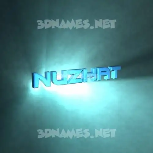 nuzhat in Light Shine style - 3D name wallpaper nuzhat in Light Shine style - 3D name wallpaper