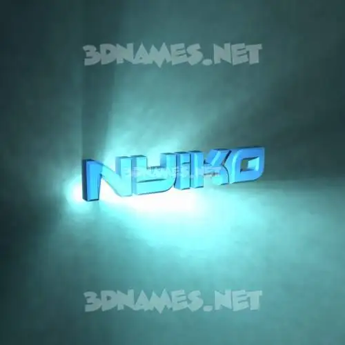 nyiko in Light Shine style - 3D name wallpaper nyiko in Light Shine style - 3D name wallpaper