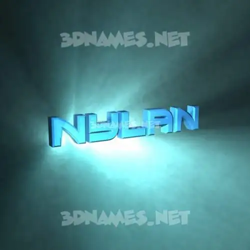 nylan in Light Shine style - 3D name wallpaper nylan in Light Shine style - 3D name wallpaper
