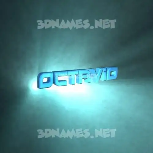 octavio in Light Shine style - 3D name wallpaper octavio in Light Shine style - 3D name wallpaper