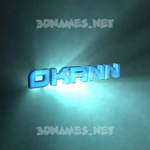 okann in Light Shine style - 3D name wallpaper okann in Light Shine style - 3D name wallpaper