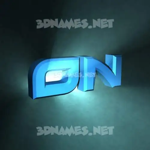 on in Light Shine style - 3D name wallpaper on in Light Shine style - 3D name wallpaper
