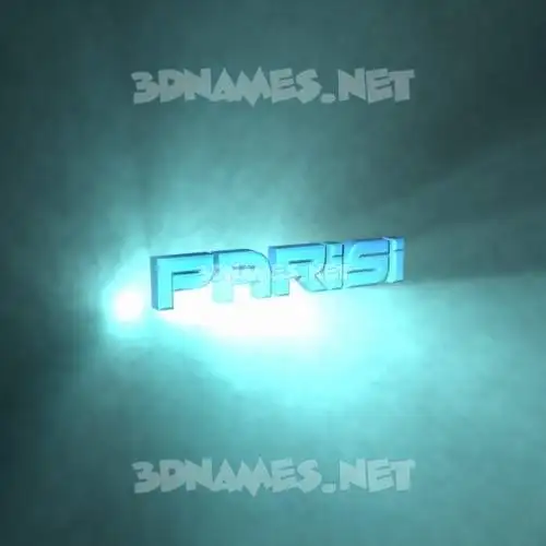 parisi in Light Shine style - 3D name wallpaper parisi in Light Shine style - 3D name wallpaper
