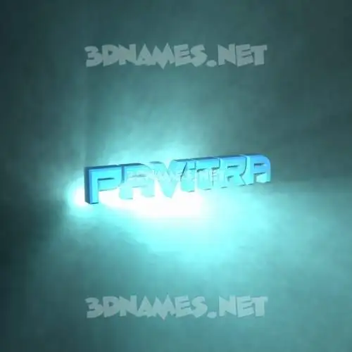 pavitra in Light Shine style - 3D name wallpaper