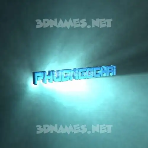phuongochai in Light Shine style - 3D name wallpaper phuongochai in Light Shine style - 3D name wallpaper