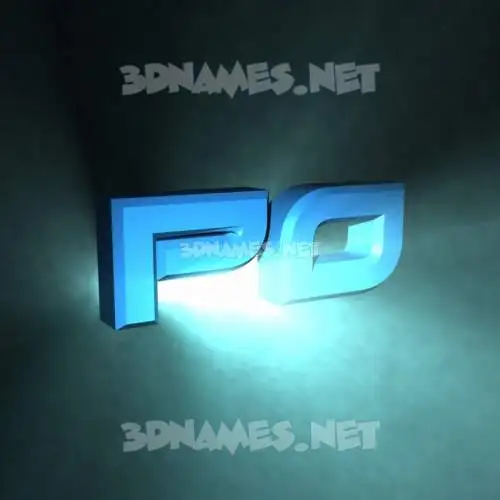 po in Light Shine style - 3D name wallpaper po in Light Shine style - 3D name wallpaper