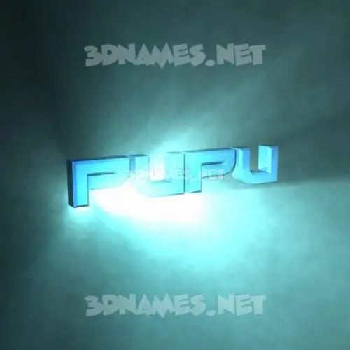 pupu in Light Shine style - 3D name wallpaper pupu in Light Shine style - 3D name wallpaper