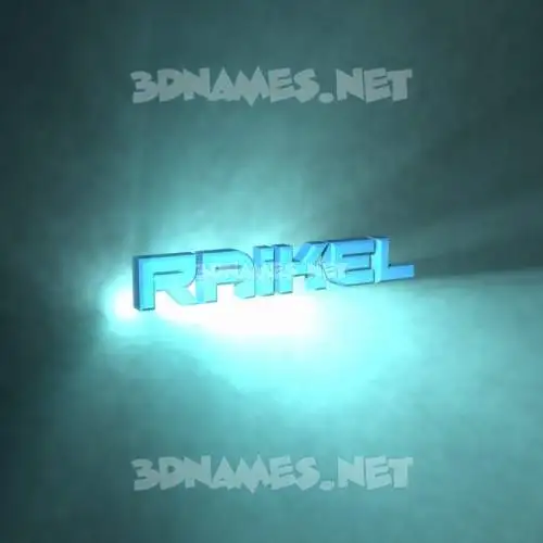 raikel in Light Shine style - 3D name wallpaper raikel in Light Shine style - 3D name wallpaper