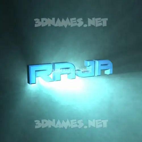 raja in Light Shine style - 3D name wallpaper raja in Light Shine style - 3D name wallpaper