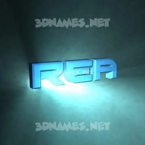 rea in Light Shine style - 3D name wallpaper rea in Light Shine style - 3D name wallpaper