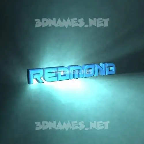 redmond in Light Shine style - 3D name wallpaper redmond in Light Shine style - 3D name wallpaper