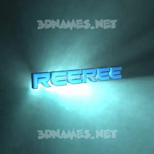 reeree in Light Shine style - 3D name wallpaper reeree in Light Shine style - 3D name wallpaper