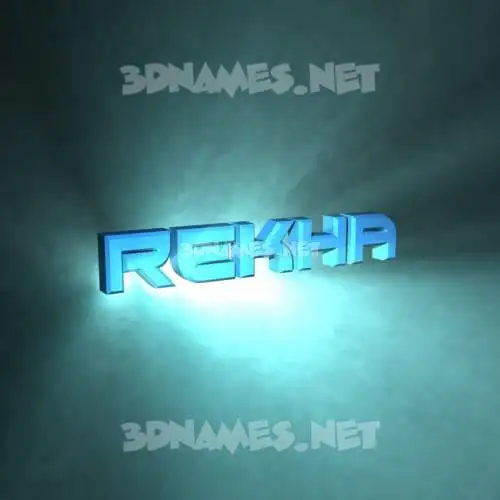 rekha in Light Shine style - 3D name wallpaper rekha in Light Shine style - 3D name wallpaper