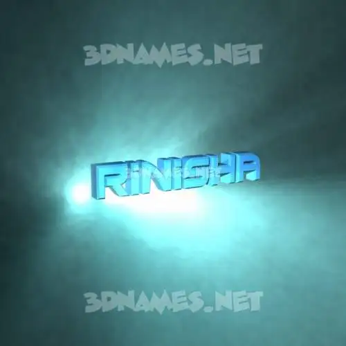 rinisha in Light Shine style - 3D name wallpaper rinisha in Light Shine style - 3D name wallpaper