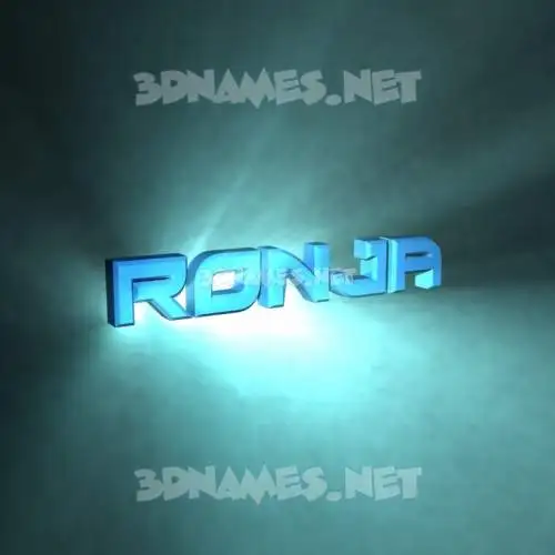ronja in Light Shine style - 3D name wallpaper ronja in Light Shine style - 3D name wallpaper