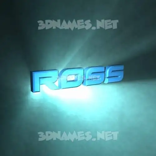 ross in Light Shine style - 3D name wallpaper ross in Light Shine style - 3D name wallpaper