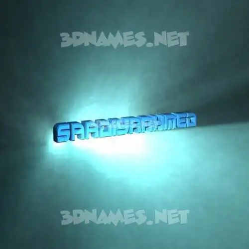 saadiyaahmed in Light Shine style - 3D name wallpaper