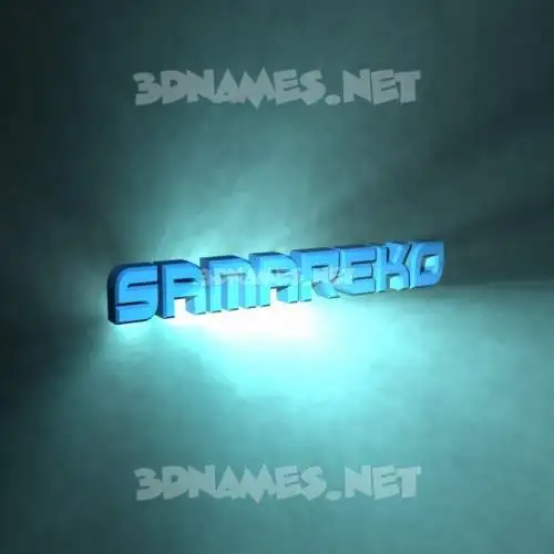 samareko in Light Shine style - 3D name wallpaper samareko in Light Shine style - 3D name wallpaper