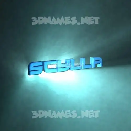 scylla in Light Shine style - 3D name wallpaper scylla in Light Shine style - 3D name wallpaper